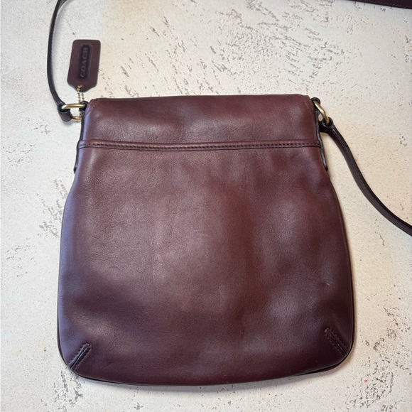 Coach Brown Leather Crossbody Bag - Picture 6 of 8